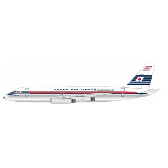 1/200 JAL CONVAIR 880M (22M-22)JA8021 POLISHED WITH STAND