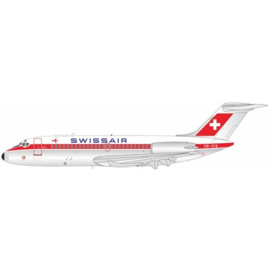 1/200 SWISSAIR DC-9-15 HB-IFB WITH STAND