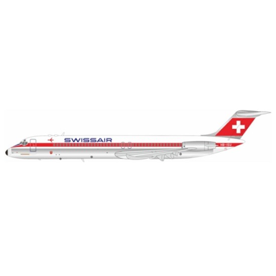 1/200 SWISSAIR MCDONNELL DOUGLAS DC-9-51 HB-ISU WITH STAND