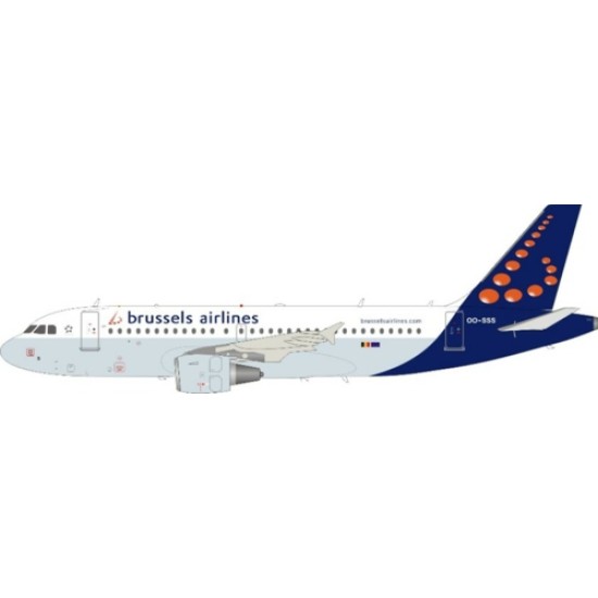 1/200 A319-111 BRUSSELS AIRLINES OO-SSS