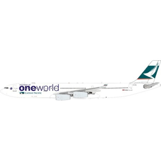 1/200 A340-313 CATHAY PACIFIC ONE WORLD B-HXG