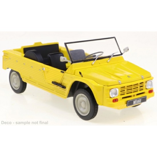 WBX124144 - 1/24 CITROEN MEHARI YELLOW 1970