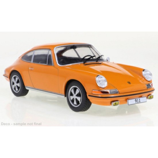 WBX124174 - 1/24 PORSCHE 911 S ORANGE 1968