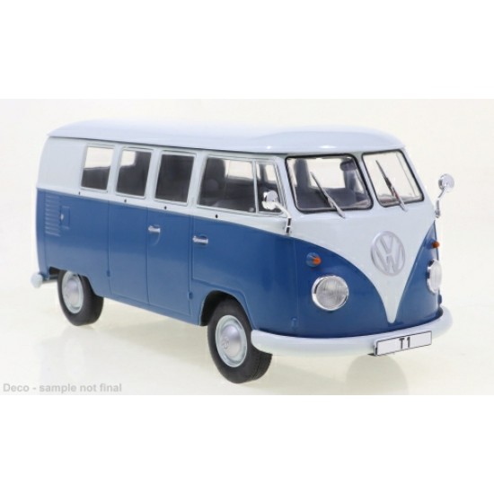 1/24 VW T1 WHITE AND BLUE 1960 WB124179
