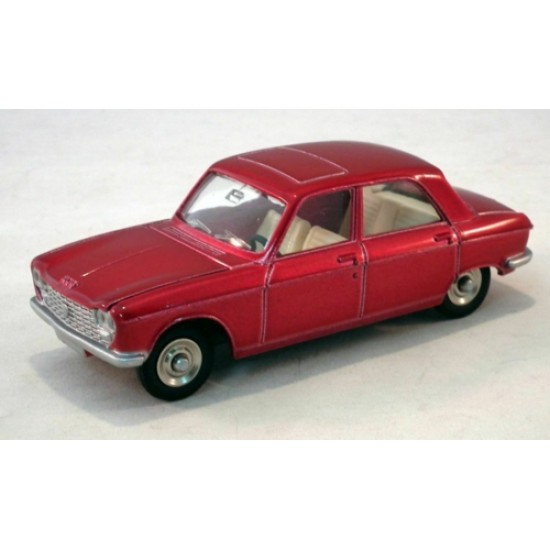 WBX124181 - 1/24 PEUGEOT 204 RED 1968