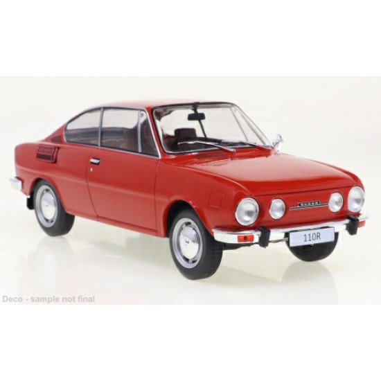 WBX124185 - 1/24 SKODA 100R RED 1970