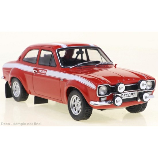 1/24 FORD ESCORT MK I RS1600 MEXICO RED 1970 WB124199