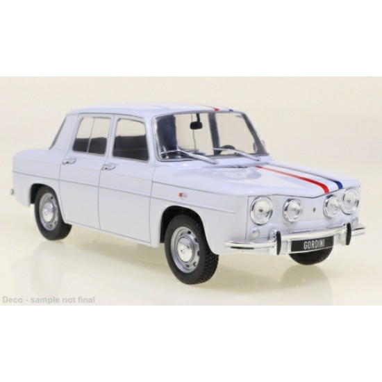 WBX124206 - 1/24 RENAULT 8 GORDINI WHITE 1964