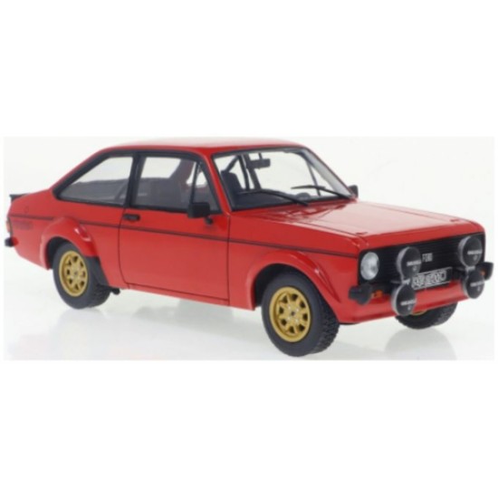 WBX124223 - 1/24 FORD ESCORT MK II RS 2000 RED 1977