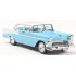 1/24 CHEVROLET BEL AIR 4-DOOR HARD TOP BLUE WHITE 1956 WB124248