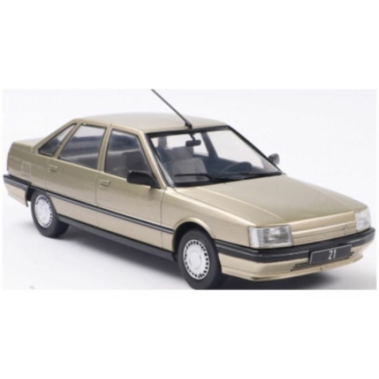 WBX124254 - 1/24 RENAULT 21 1986 BEIGE