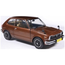 WBX124277 - 1/24 HONDA CIVIC BROWN 1972