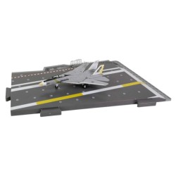 1/200 USS ENTERPRISE CVN-65 SECTION K DECK, F-14B VF-142 GHOSTRIDERS WJ-831111