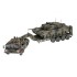 1/72 SLT 50-3 ELEFANT AND LEOPARD 2A4 (PLASTIC KIT) 03311