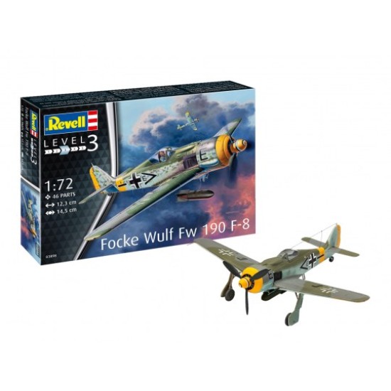 1/72 FOCKE WULF FW190 F-8 (PLASTIC KIT) 03898