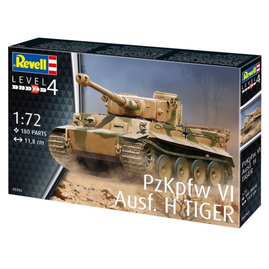 1/72 PZKPFW VI AUSF. H TIGER (PLASTIC KIT)