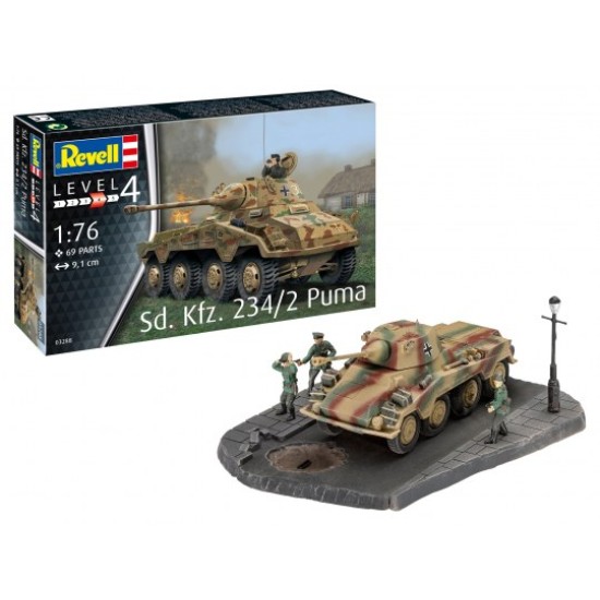 1/76 SD.KFZ. 234/2 PUMA (PLASTIC KIT) 03288