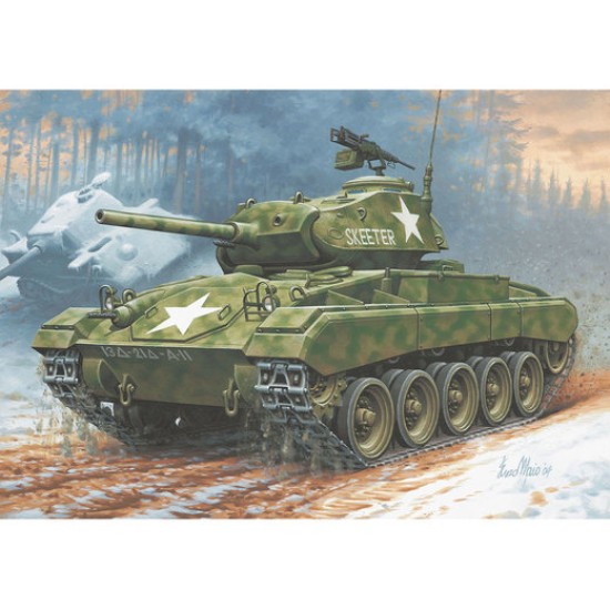 1/76 M24 CHAFFEE (PLASTIC MODEL KIT) 03323