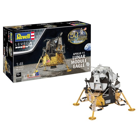 1/48 GIFT SET - APOLLO 11 LUNAR MODULE EAGLE