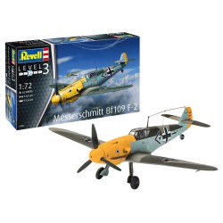 1/72 MESSERSCHMITT BF109 F-2 (PLASTIC KIT)