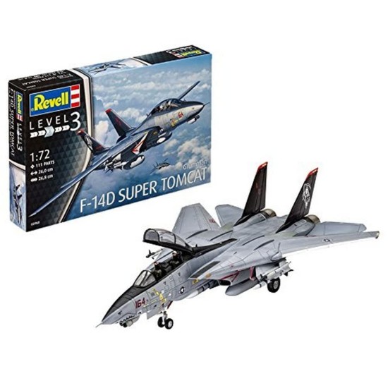1/72 F-14D SUPER TOMCAT (PLASTIC KIT) 03960