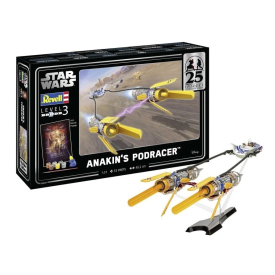 1/31 GIFT SET ANAKINS PODRACER: EP1 25TH ANNIVERSARY STAR WARS (PLASTIC KIT)