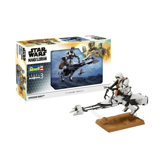 R06786 - 1/12 SPEEDER BIKE - THE MANDALORIAN (PLASTIC KIT)