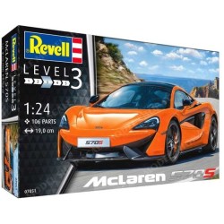 1/24 MCLAREN 570S (PLASTIC KIT) 07051 1/24 MCLAREN 570S (PLASTIC KIT) 07051