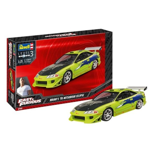 1/25 BRIAN'S 1995 MITSUBISHI ECLIPSE FAST AND FURIOUS 07691