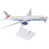 1/200 BRITISH AIRWAYS 777-300ER W/GEAR REG G-STBA (SNAP-FIT MODEL) SKR661