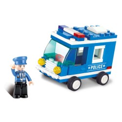 SLM38-B0177 - TOWN POLICE VAN