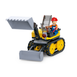 SLM38-B0377C - TOWN CONSTRUCTION SMALL TRAXCAVATOR 132PCS SLM38-B0377C - TOWN CONSTRUCTION SMALL TRAXCAVATOR 132PCS