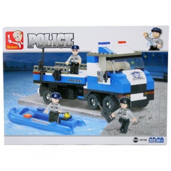 SLM38-B0186 - POLICE TRUCK