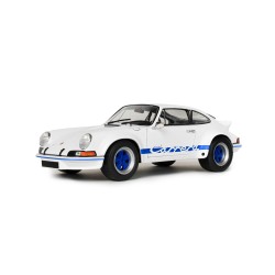 1/18 PORSCHE 911 RSR WHITE/BLUE CARRERA STRIPES 1973 S1801119 1/18 PORSCHE 911 RSR WHITE/BLUE CARRERA STRIPES 1973 S1801119