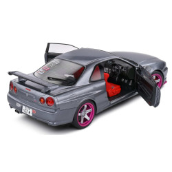 1/18 NISSAN SKYLINE GT-R (BNR34) GREY 1999 S1804310