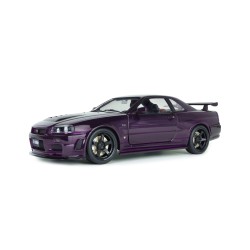 1/18 NISSAN SKYLINE (R34) GT-R Z TUNE MIDNIGHT PURPLE 1999 S1804311