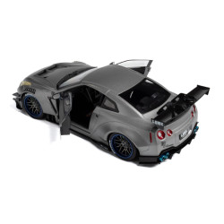 1/18 NISSAN GT-R (R35) W/LIBERTY WALK BODY KIT 2.0 SILVER 2023 S1805815 1/18 NISSAN GT-R (R35) W/LIBERTY WALK BODY KIT 2.0 SILVER 2023 S1805815