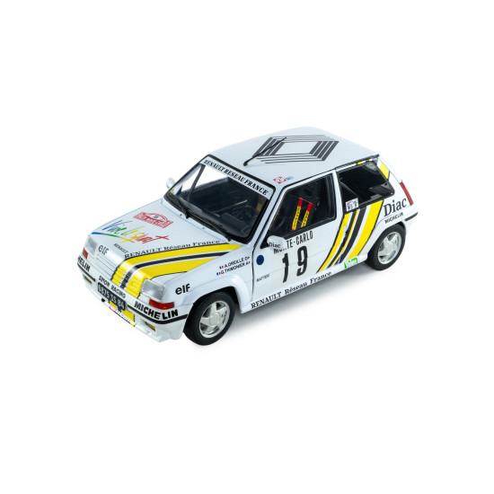 1/18 REANULT 5 GT TURBO MK2 NO.19 OREILLE/THIMONIER RALLYE MONTE CARLO 1989