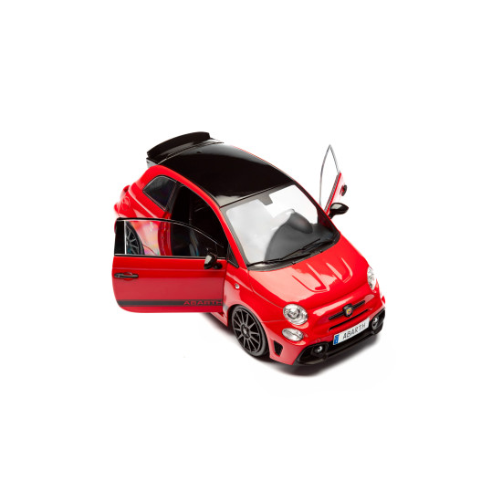 1/18 FIAT F595 ABARTH RED SOLIDO WORKS 2023 S1811304