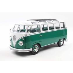 1/18 VW T1 SAMBA GREEN/WHITE 1962 S1813403