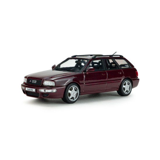 1/43 AUDI AVANT RS2 RUBY RED 1995 DIECAST MODEL S4310110