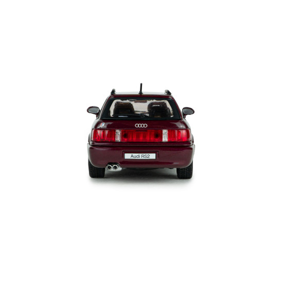 1/43 AUDI AVANT RS2 RUBY RED 1995 DIECAST MODEL S4310110