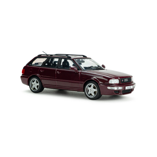 1/43 AUDI AVANT RS2 RUBY RED 1995 DIECAST MODEL S4310110