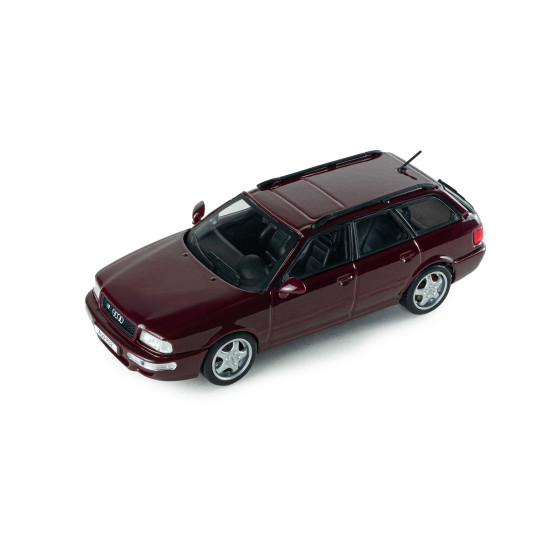 1/43 AUDI AVANT RS2 RUBY RED 1995 DIECAST MODEL S4310110