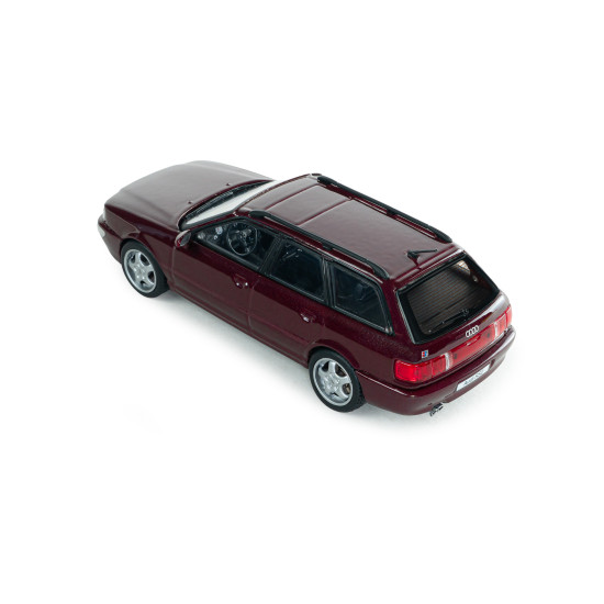 1/43 AUDI AVANT RS2 RUBY RED 1995 DIECAST MODEL S4310110