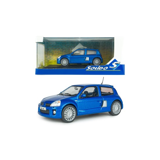1/43 RENAULT CLIO V6 PH.2 BLEAU ILIADE 2003 S4318101