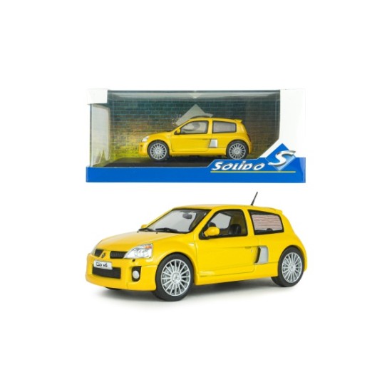 1/43 RENAULT CLIO V6 PH.2 JAUNE SIRIUS 2003 S4318102
