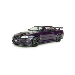 1/43 NISSAN SKYLINE GT-R (R34) ZTUNE MIDNIGHT PURPLE 1999 S4318201