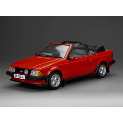 1/18 FORD ESCORT XR3i CABRIO - SUNBURST RED (RHD) 4989R