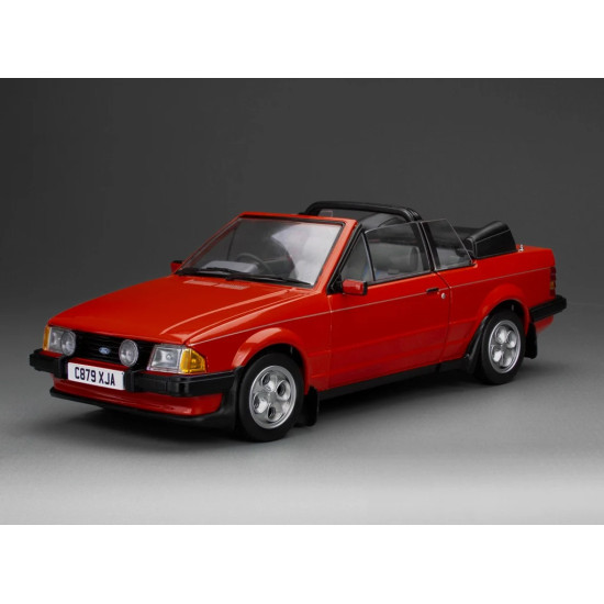 1/18 FORD ESCORT XR3i CABRIO - SUNBURST RED (RHD) 4989R